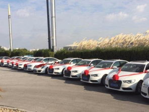 上海白色奧迪A6L婚車隊 無需通過婚慶公司，直接租車更便捷